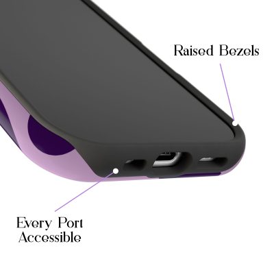 Sleek smartphone with raised bezels and accessible ports for enhanced protection and usability. Perfect for modern tech users seeking durability and style in their mobile devices.