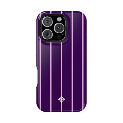 Blackberry Pinstripe - iPhone 16 Pro Case