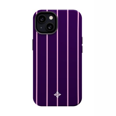 Blackberry Pinstripe - iPhone 13 Case