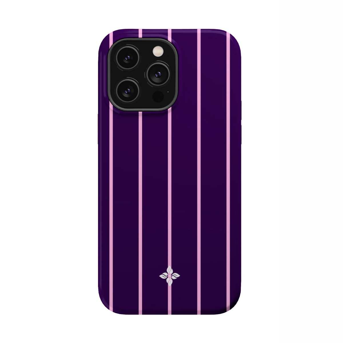 Blackberry Pinstripe - iPhone 14 Pro Max Case