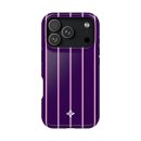 Blackberry Pinstripe - iPhone 17 Pro Case