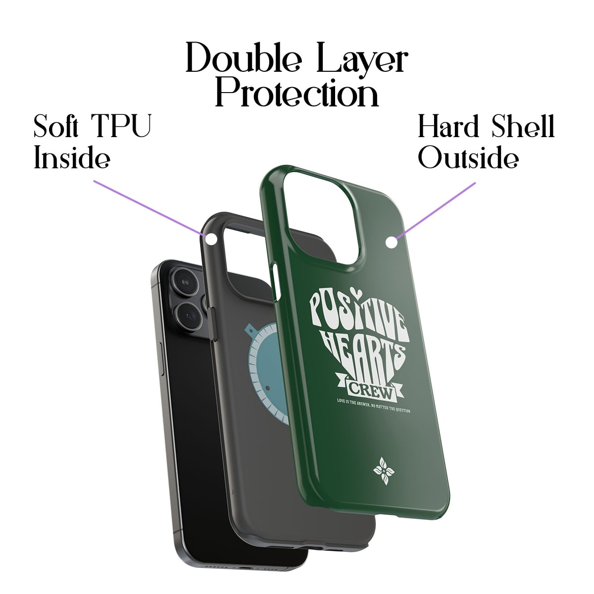 Positive Heart - iPhone 15 Pro Max Case - Image 2