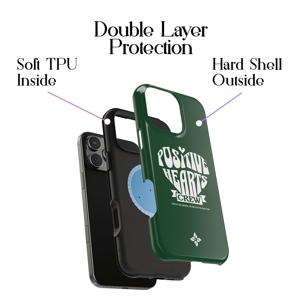 Positive Heart - iPhone 16 Pro Max Case - Image 2