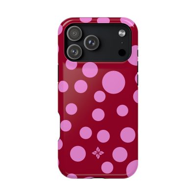 Crimson Pop – iPhone 17 Pro Max Case