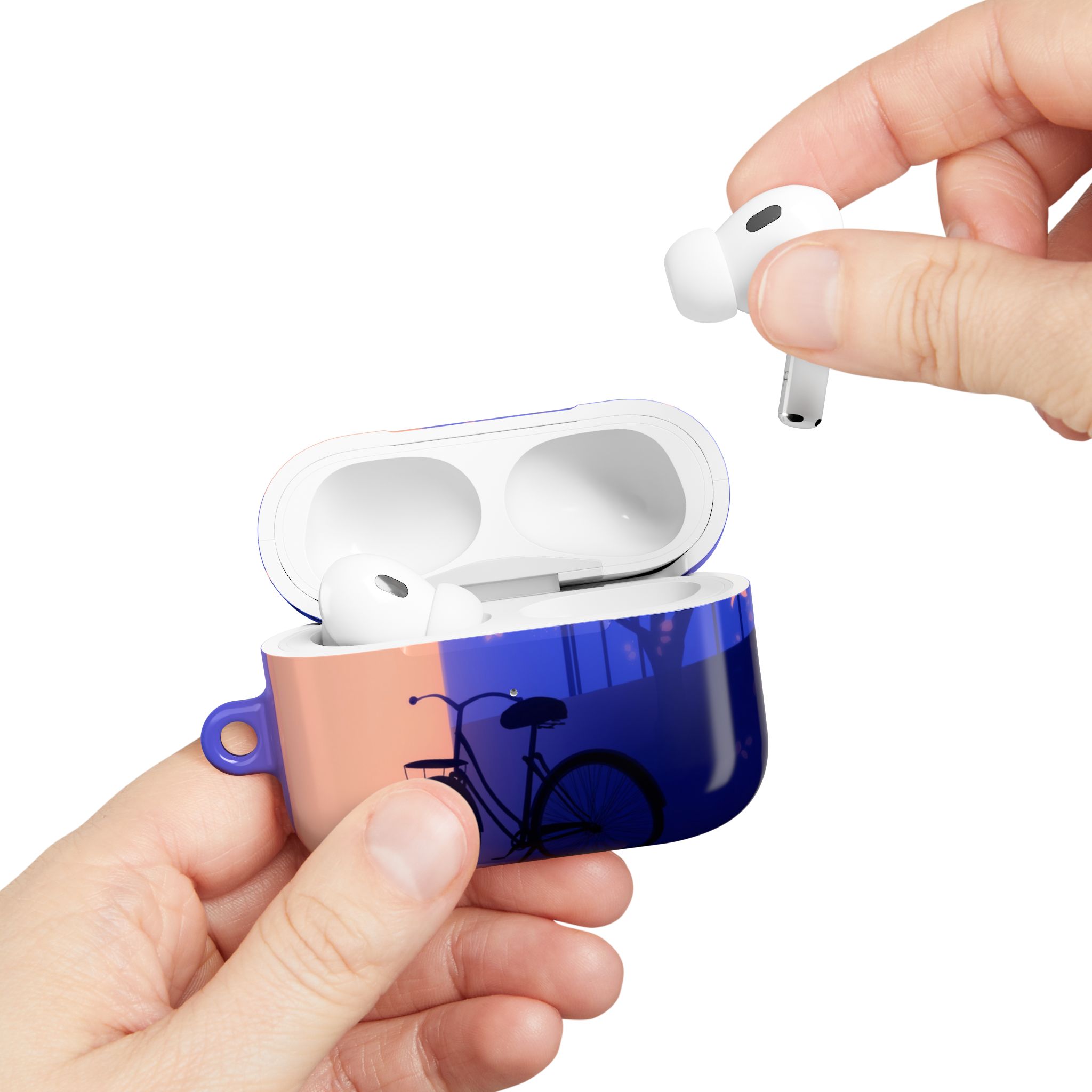 Golden Hour Street – AirPods Pro 2 Case - Image 2