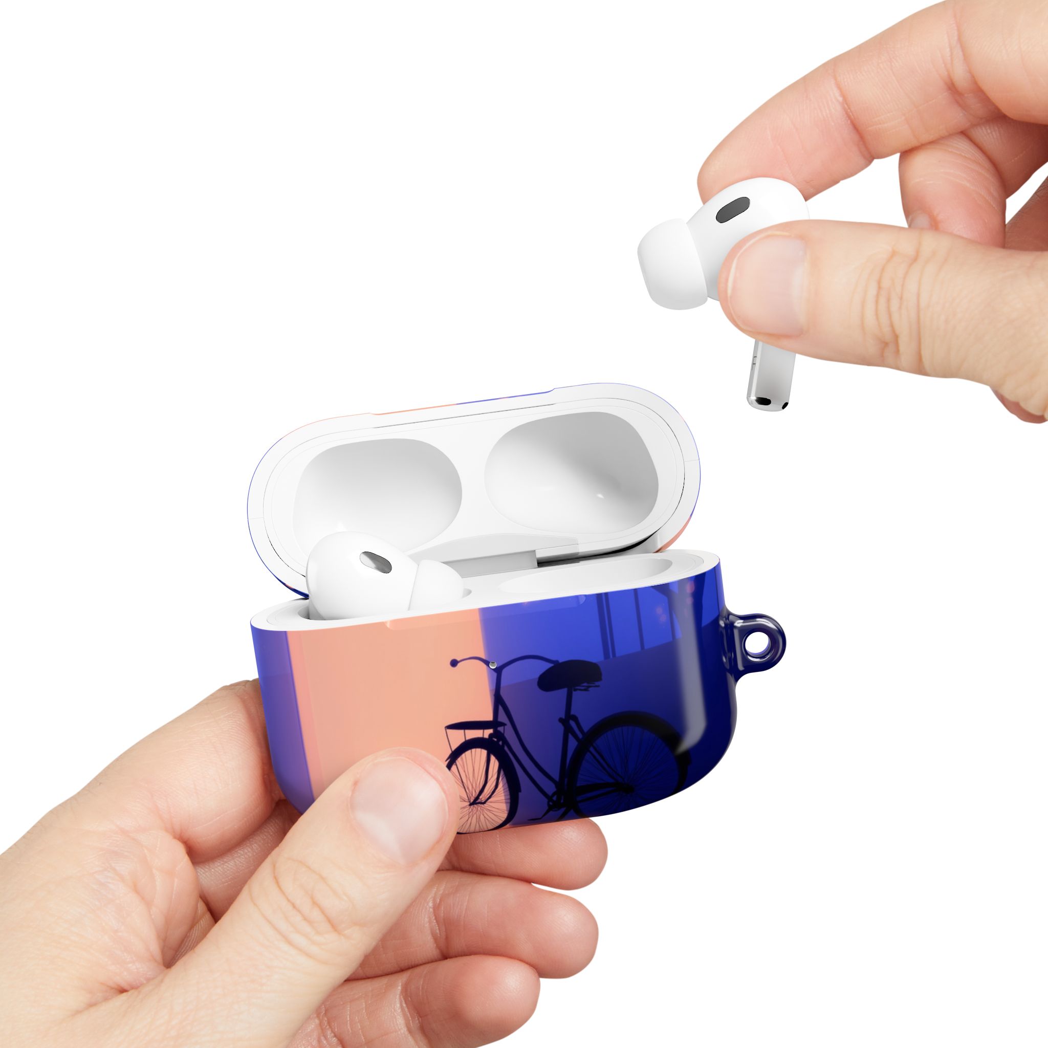 Golden Hour Street – AirPods Pro Case - Image 2