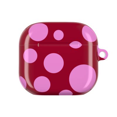Crimson Pop – AirPods 4 Case