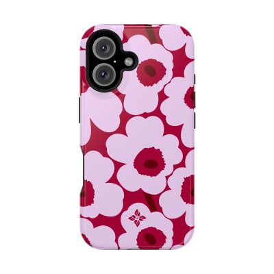 Blush Poppy – iPhone 16 Case
