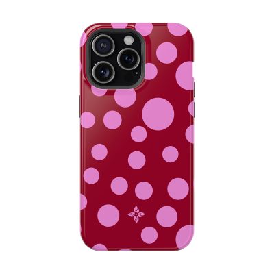 Crimson Pop – iPhone 15 Pro Max Case