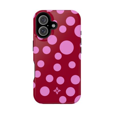 Crimson Pop – iPhone 16 Case