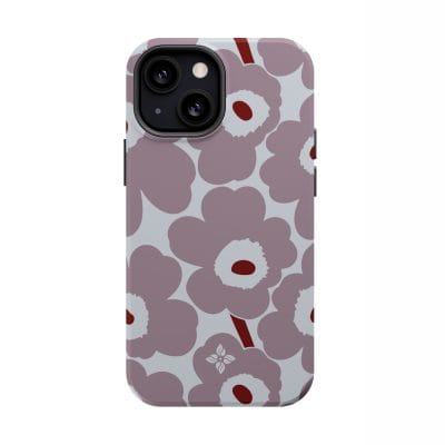 Mauve Poppy – iPhone 12 Case