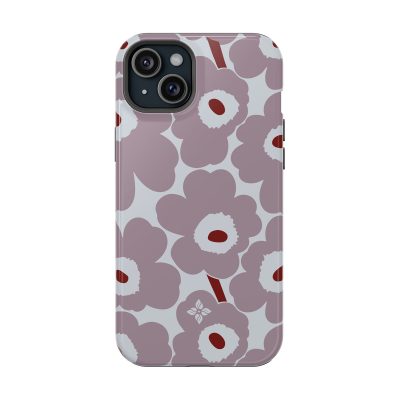 Mauve Poppy – iPhone 15 Plus Case