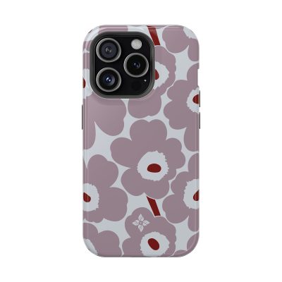 Mauve Poppy – iPhone 15 Pro Case