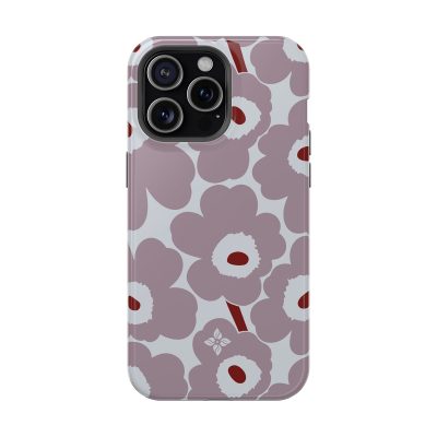 Mauve Poppy – iPhone 15 Pro Max Case