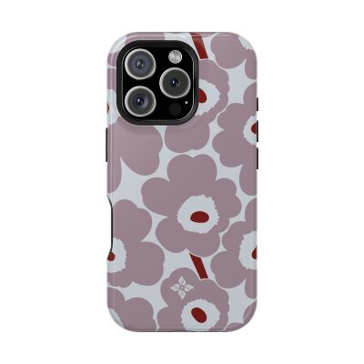 Mauve Poppy – iPhone 16 Pro Case