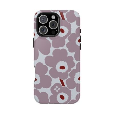 Mauve Poppy – iPhone 16 Pro Max Case