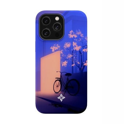 Golden Hour Street – iPhone 14 Pro Max Case