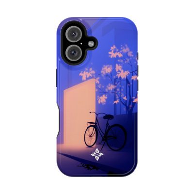 Golden Hour Street – iPhone 16 Case