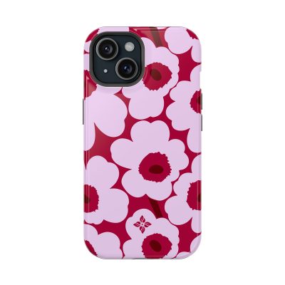 Blush Poppy – iPhone 15 Case