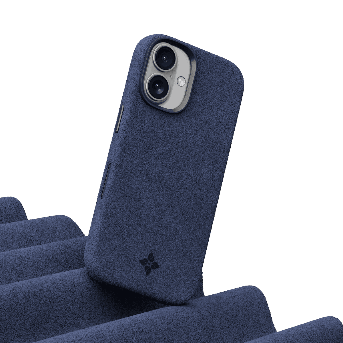 Alcantara Purple Blue – iPhone 17 Case - Image 3