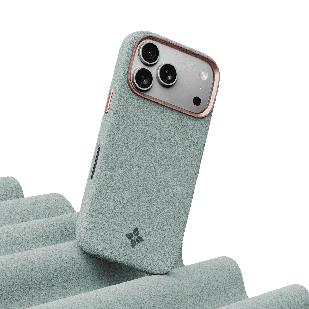 Alcantara Cyan – iPhone 17 Pro Max Case - Image 3