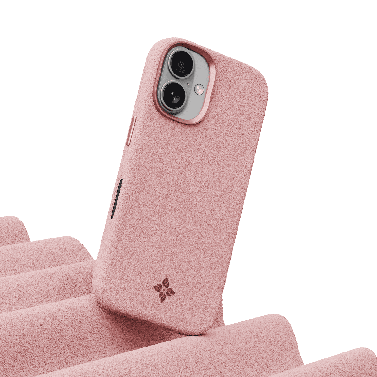 Alcantara Dirty Pink – iPhone 17 Case - Image 3