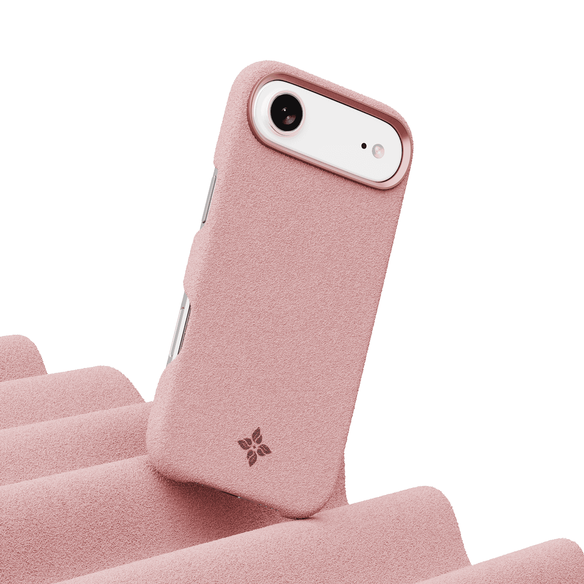 Alcantara Dirty Pink – iPhone 17 Air Case - Image 3