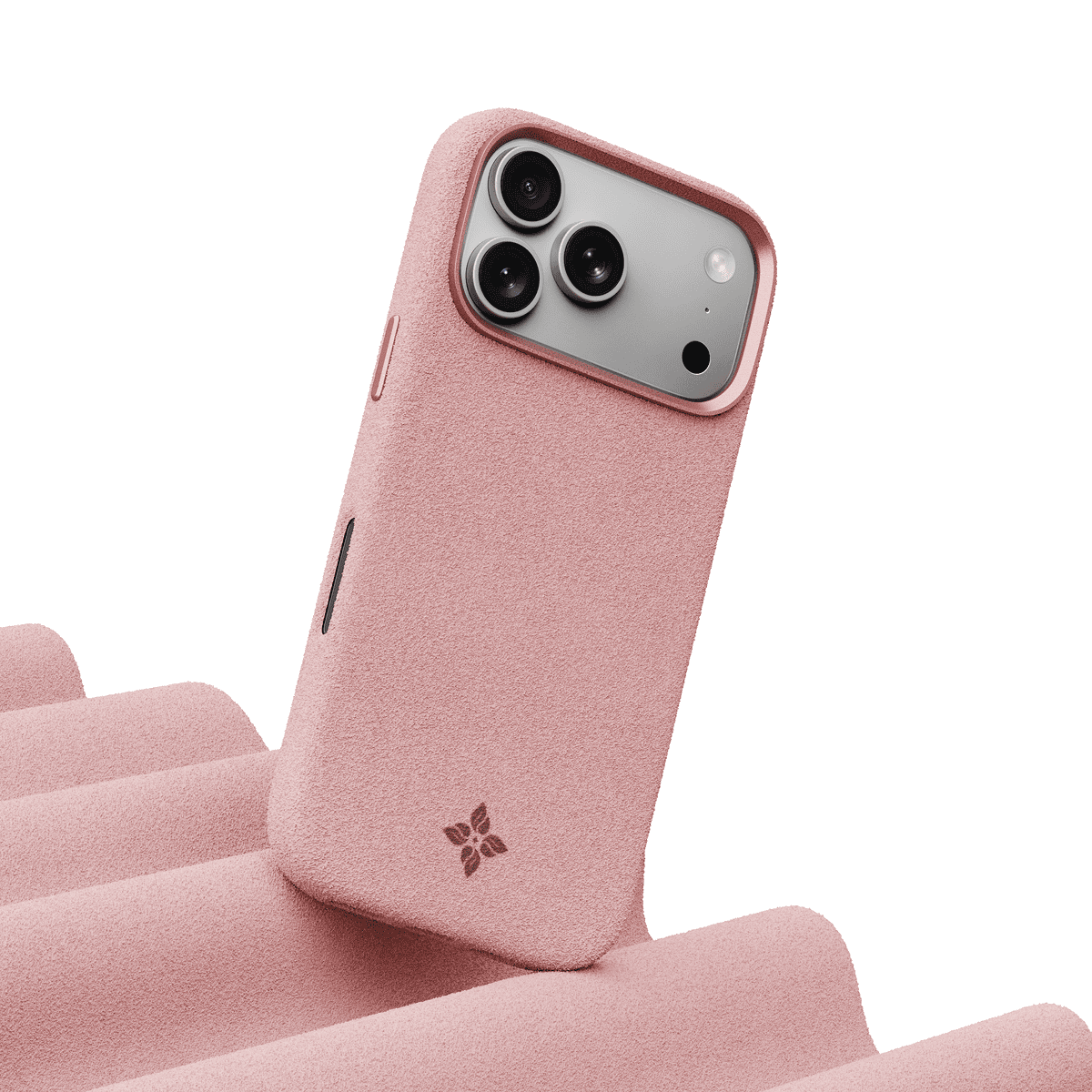 Alcantara Dirty Pink – iPhone 17 Pro Max Case - Image 3