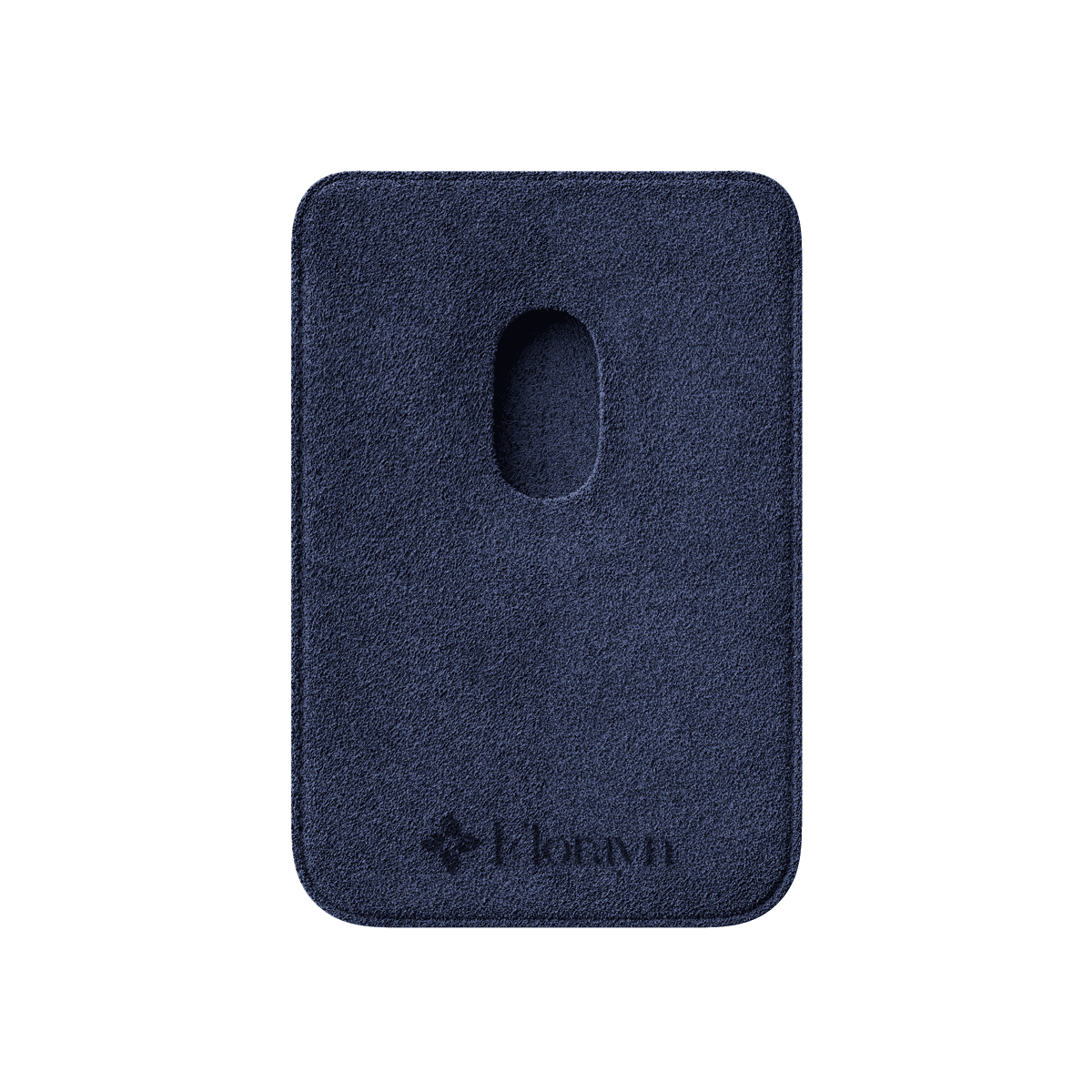 Alcantara Purple Blue – MagSafe Wallet - Image 3