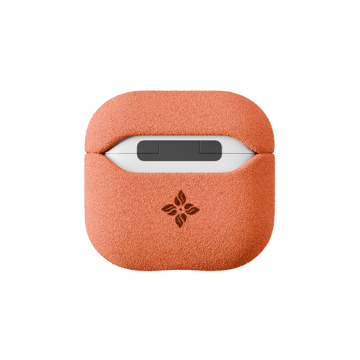 Alcantara Orange – AirPods 4 Case - Image 2