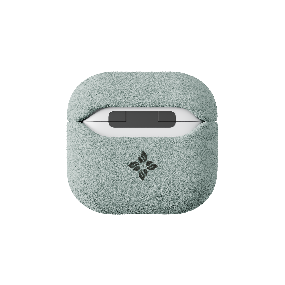 Alcantara Cyan – AirPods 4 Case - Image 2