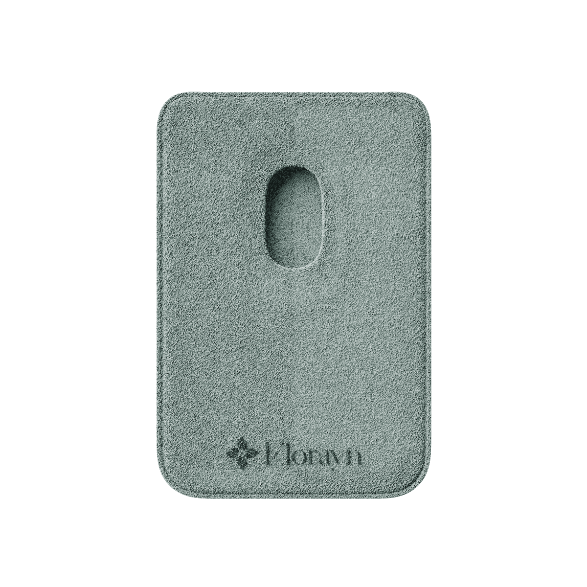 Alcantara Cyan – MagSafe Wallet - Image 3