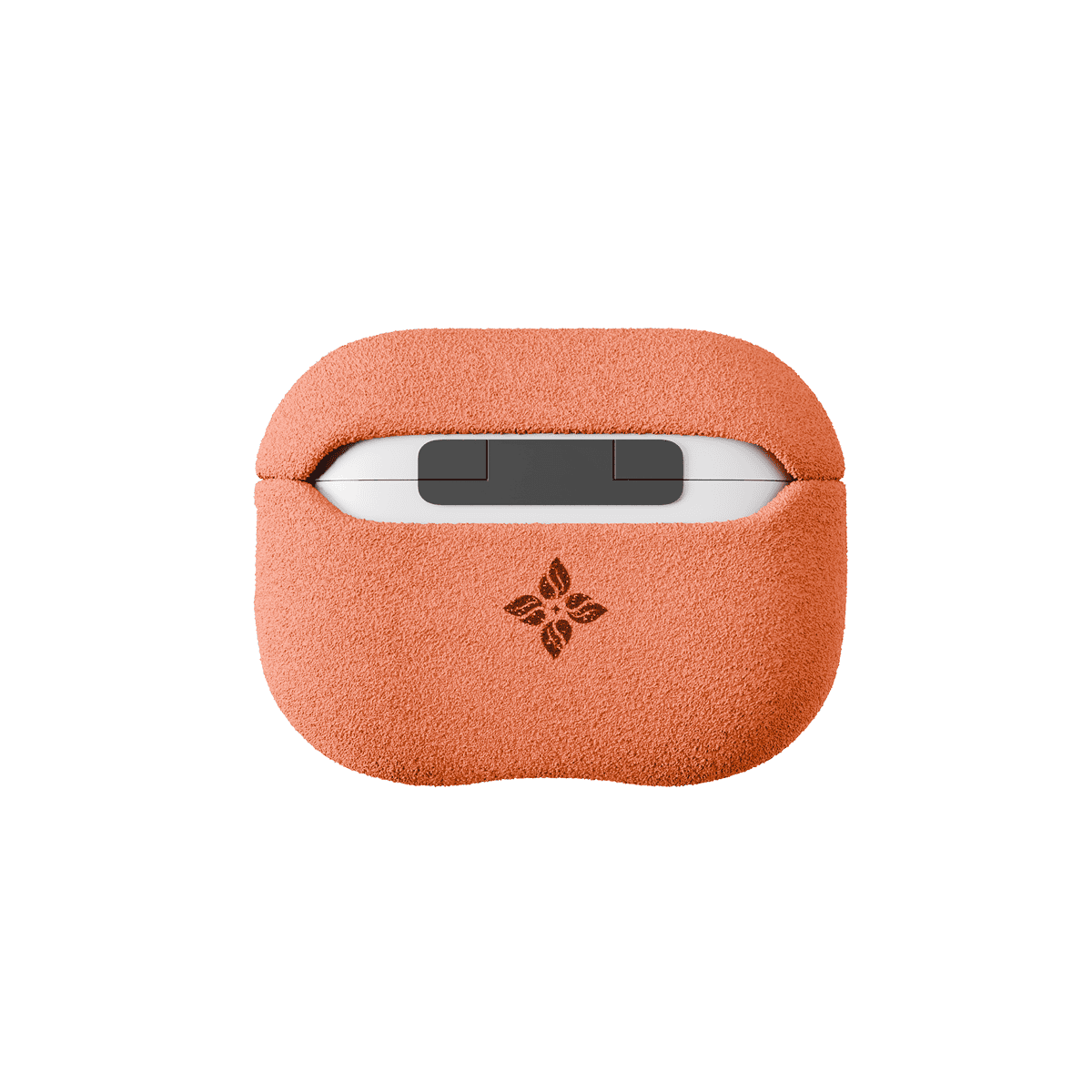 Alcantara Orange – AirPods Pro 2 Case - Image 2