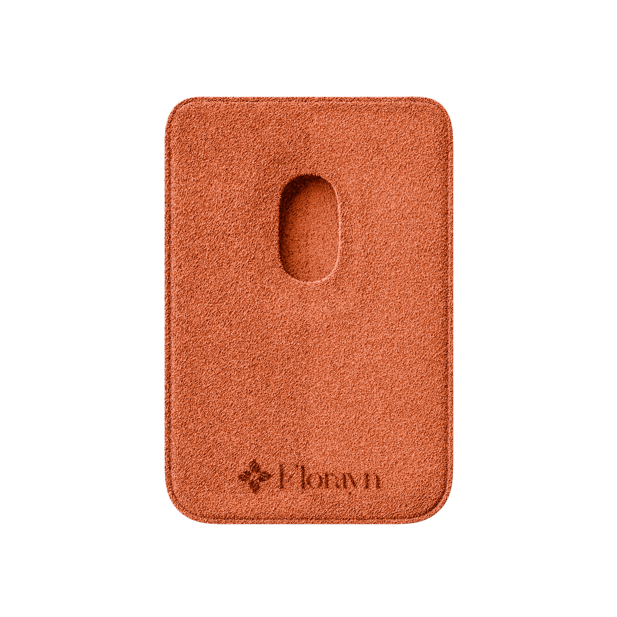 Alcantara Orange – MagSafe Wallet - Image 3