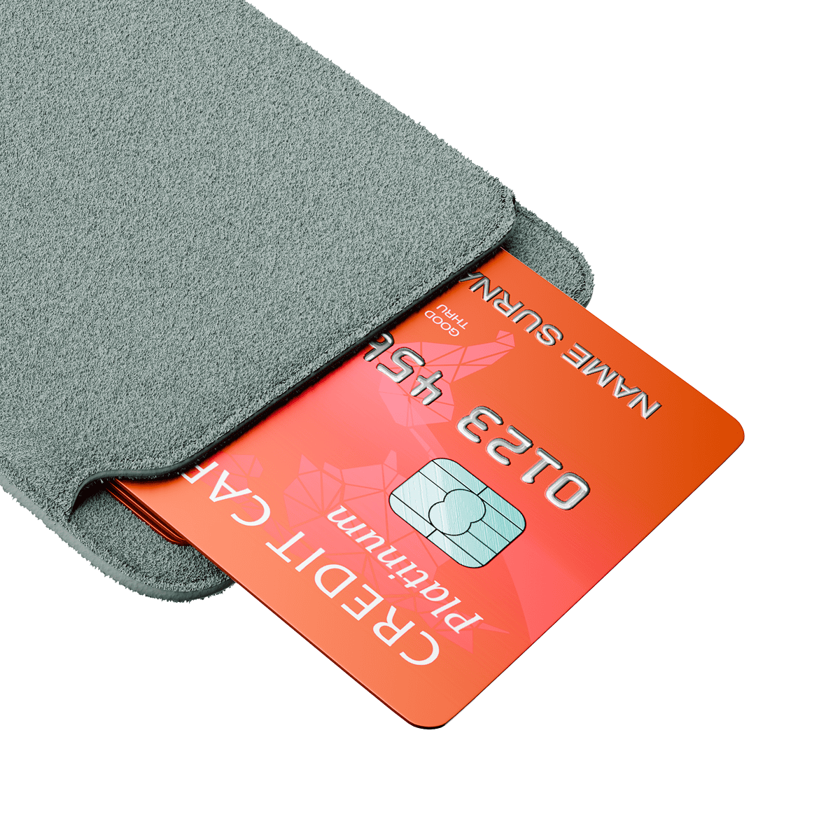 Alcantara Cyan – MagSafe Wallet - Image 6