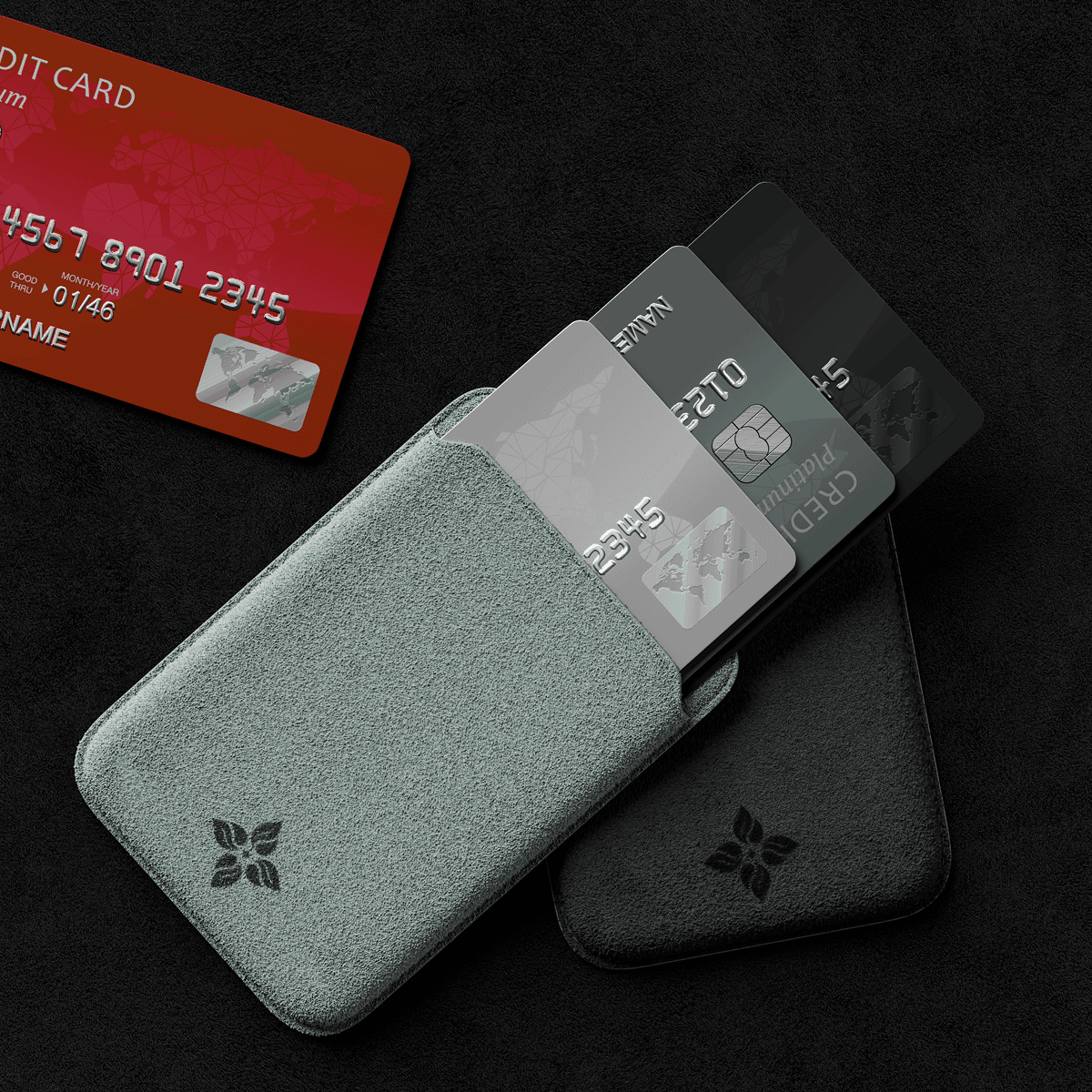 Alcantara Cyan – MagSafe Wallet - Image 7