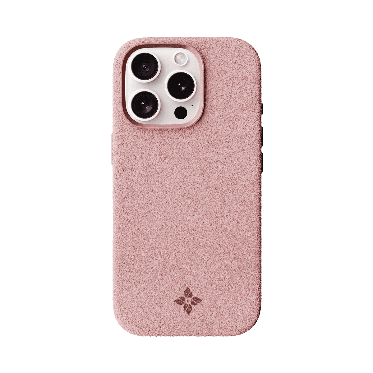 Alcantara Dirty Pink – iPhone 16 Pro Max Case