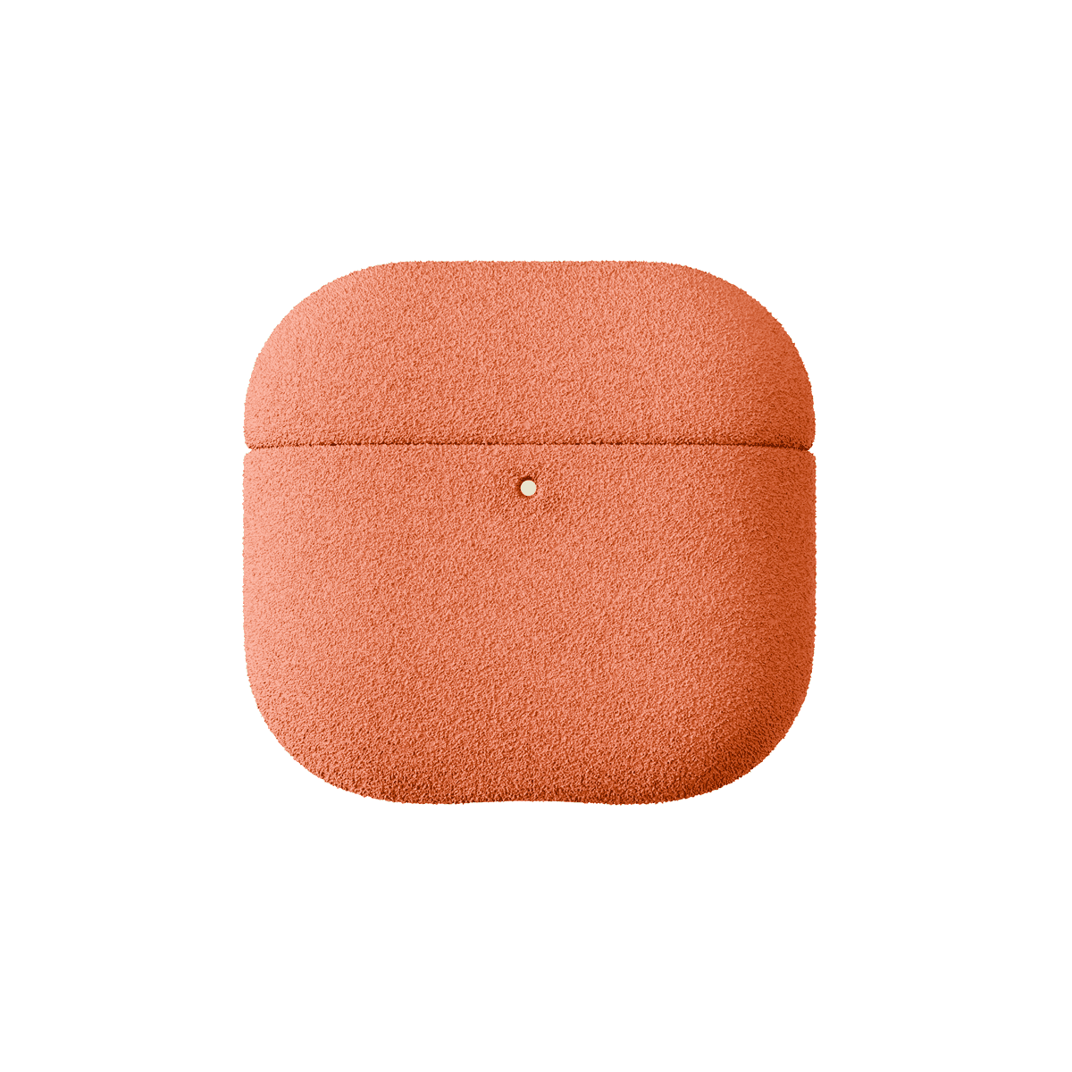 Alcantara Orange – AirPods 4 Case