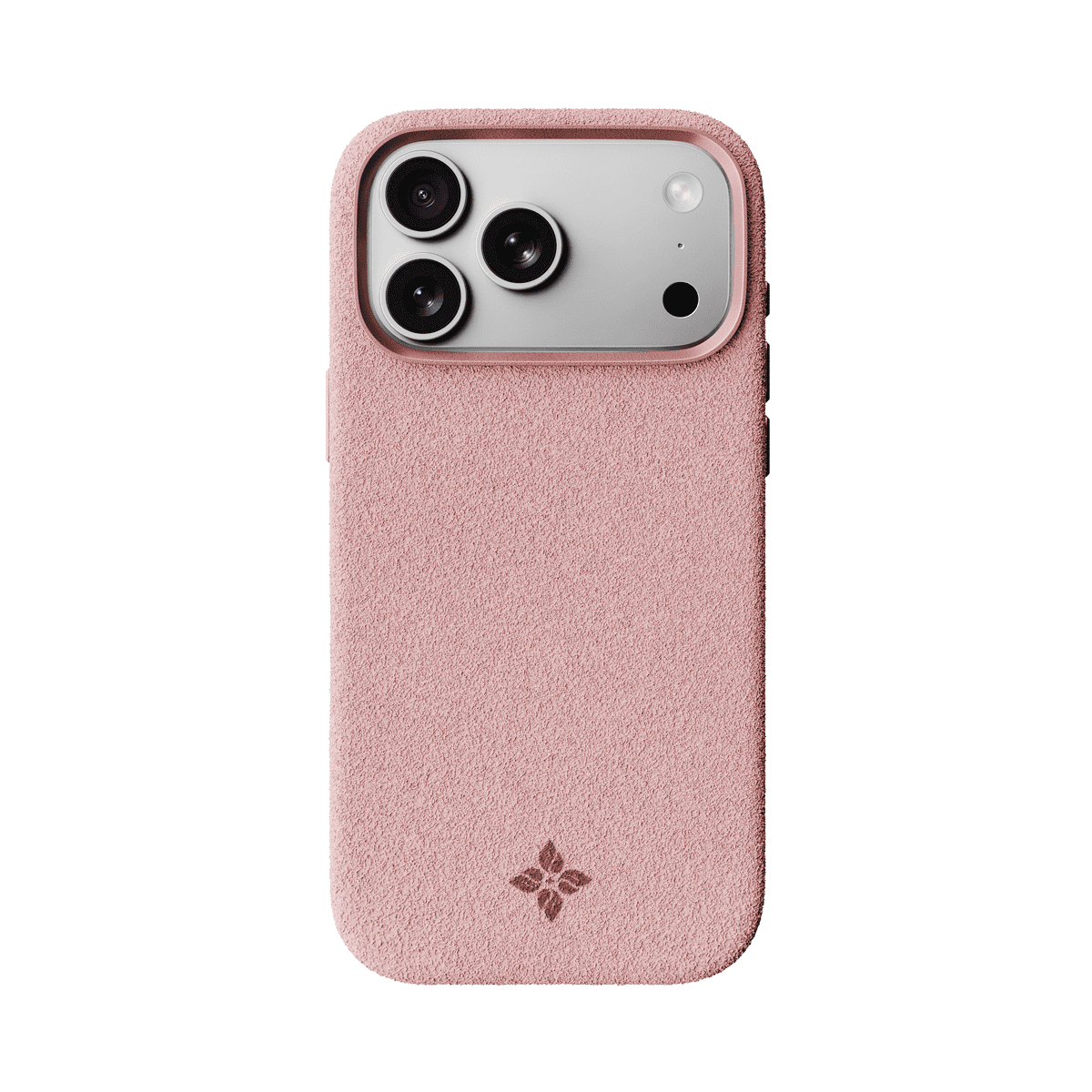 Alcantara Dirty Pink – iPhone 17 Pro Max Case