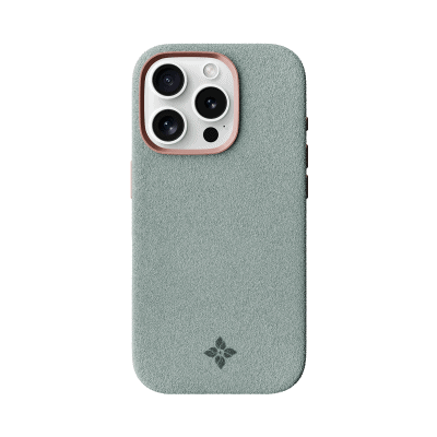 Alcantara Cyan – iPhone 15 Pro Max Case