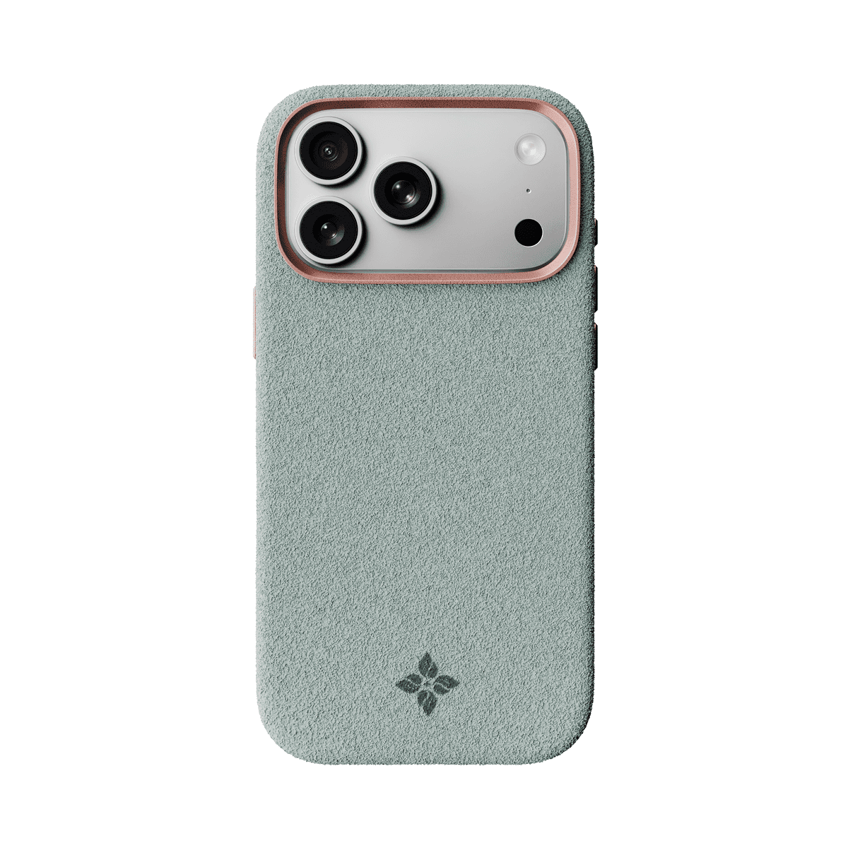 Alcantara Cyan – iPhone 17 Pro Max Case