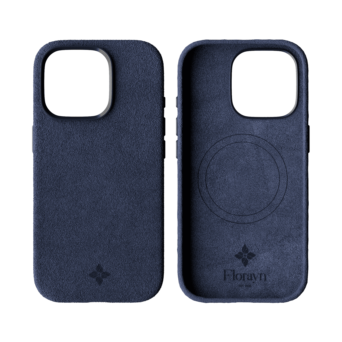 Alcantara Purple Blue – iPhone 16 Pro Max Case - Image 2