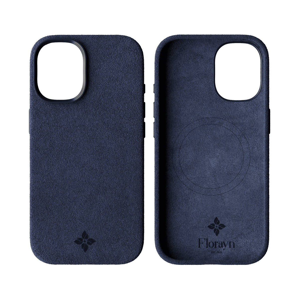 Alcantara Purple Blue – iPhone 17 Case - Image 2