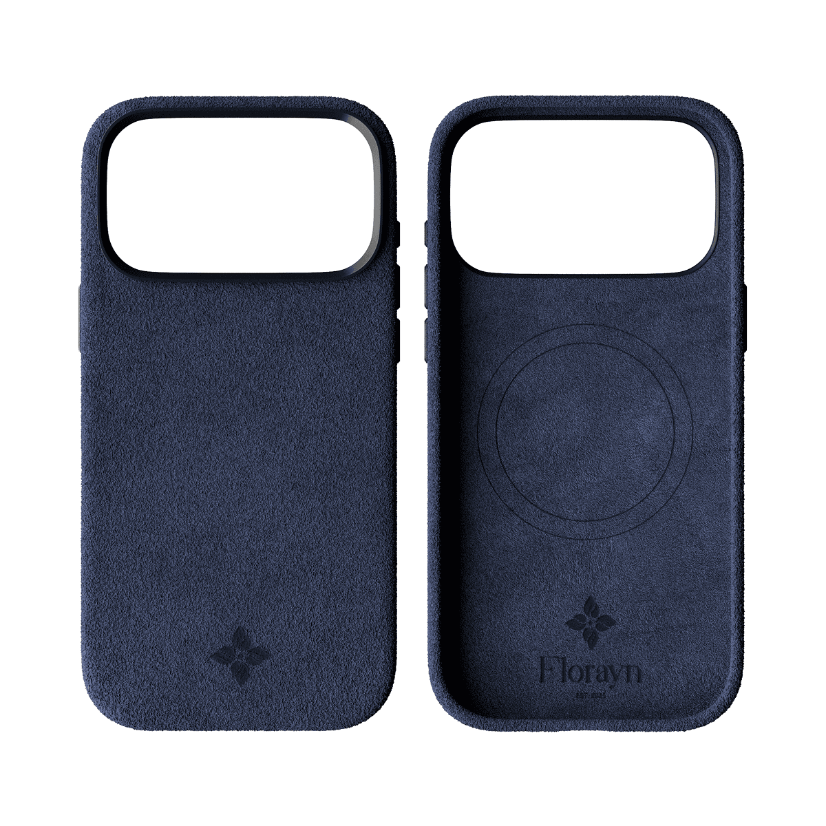 Alcantara Purple Blue – iPhone 17 Pro Max Case - Image 2