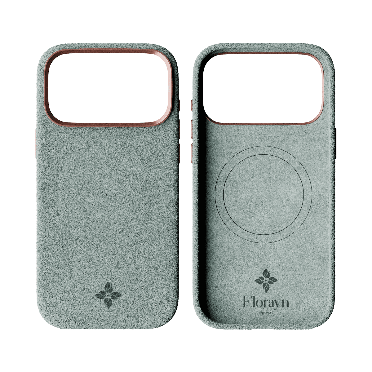 Alcantara Cyan – iPhone 17 Pro Max Case - Image 2