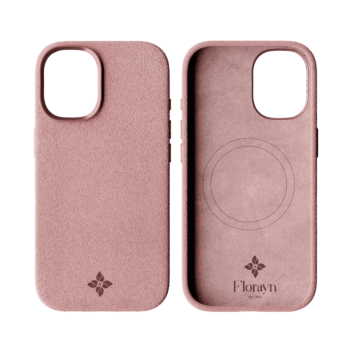 Alcantara Dirty Pink – iPhone 17 Case - Image 2