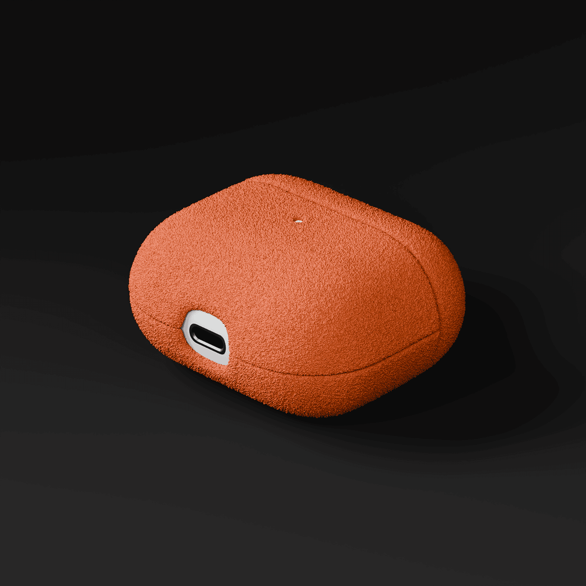 Alcantara Orange – AirPods 3 Case - Image 4