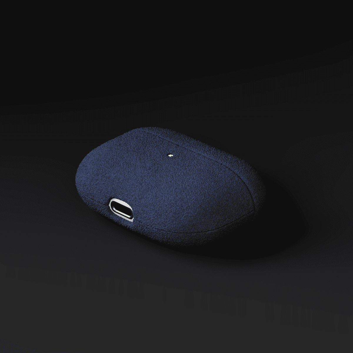 Alcantara Purple Blue – AirPods Pro Case - Image 4