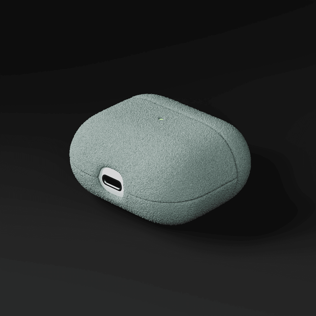 Alcantara Cyan – AirPods 3 Case - Image 4