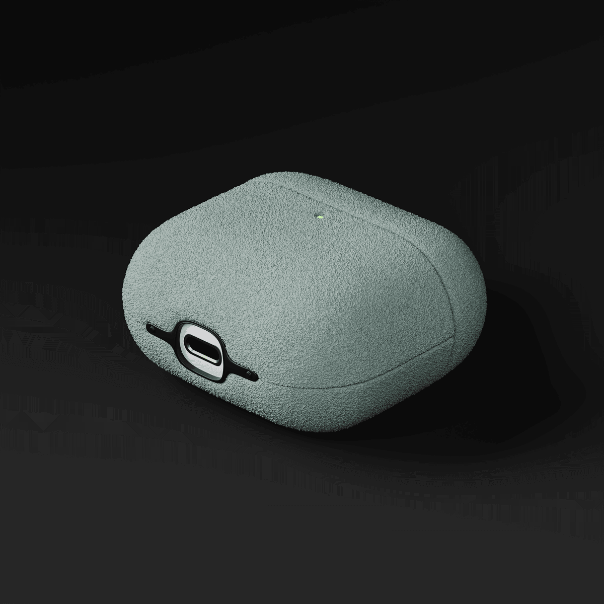 Alcantara Cyan – AirPods 4 Case - Image 4